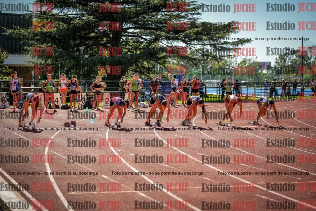 Fotos de los 100 m llanos de mujeres