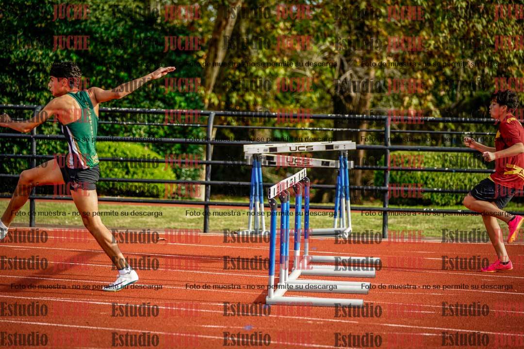 Fotos de los 110 m con vallas de varones