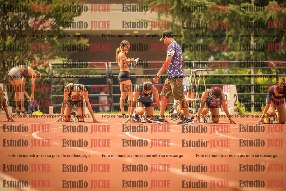Fotos de los 100 m llanos de mujeres