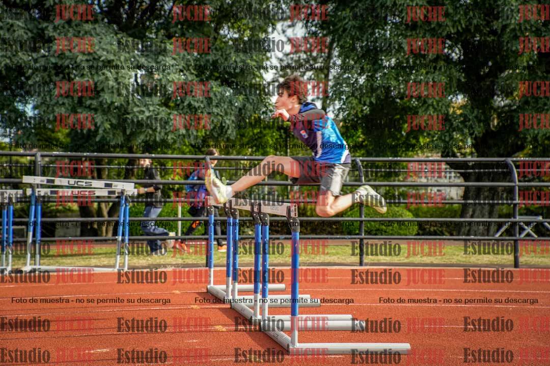 Fotos de los 110 m con vallas de varones