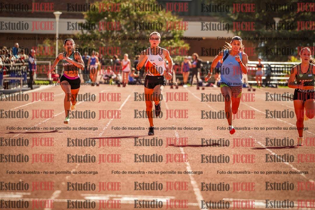 Fotos de los 100 m llanos de mujeres