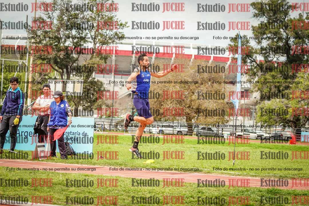 Fotos del salto triple de varones