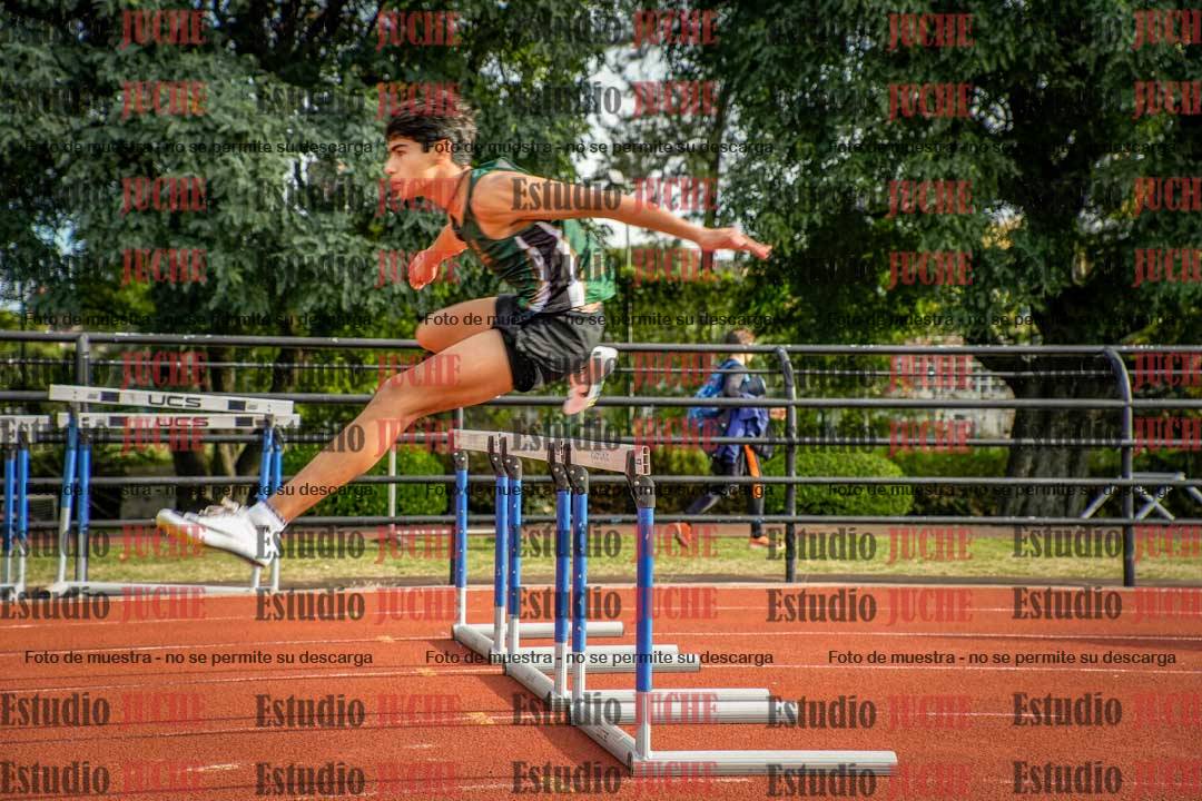 Fotos de los 110 m con vallas de varones