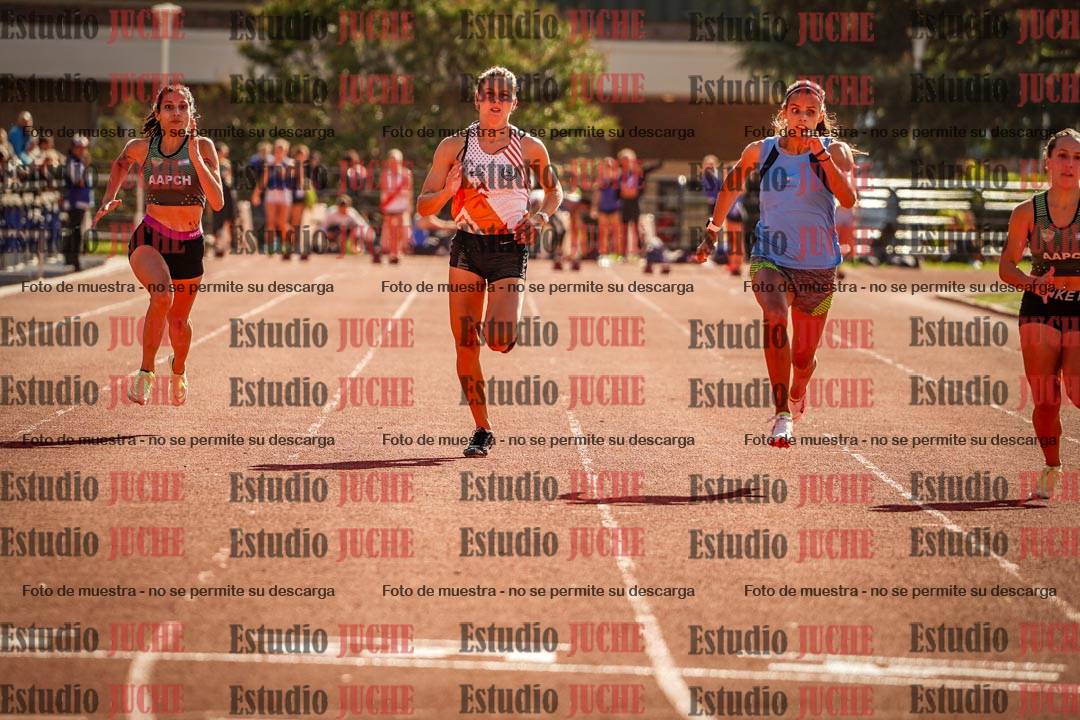 Fotos de los 100 m llanos de mujeres