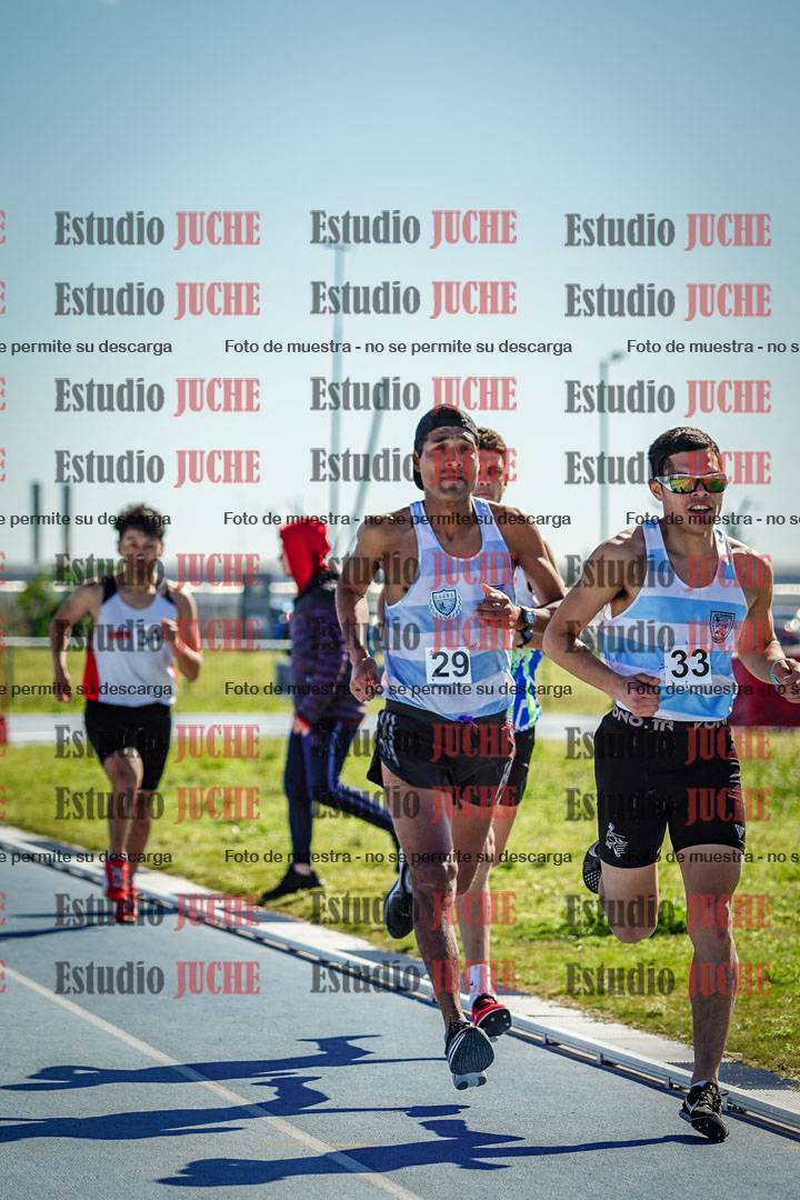 Fotos de los 3000 m con obstáculos de varones