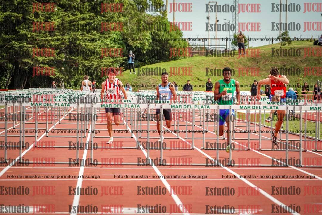 Fotos de los 110 m con vallas de varones