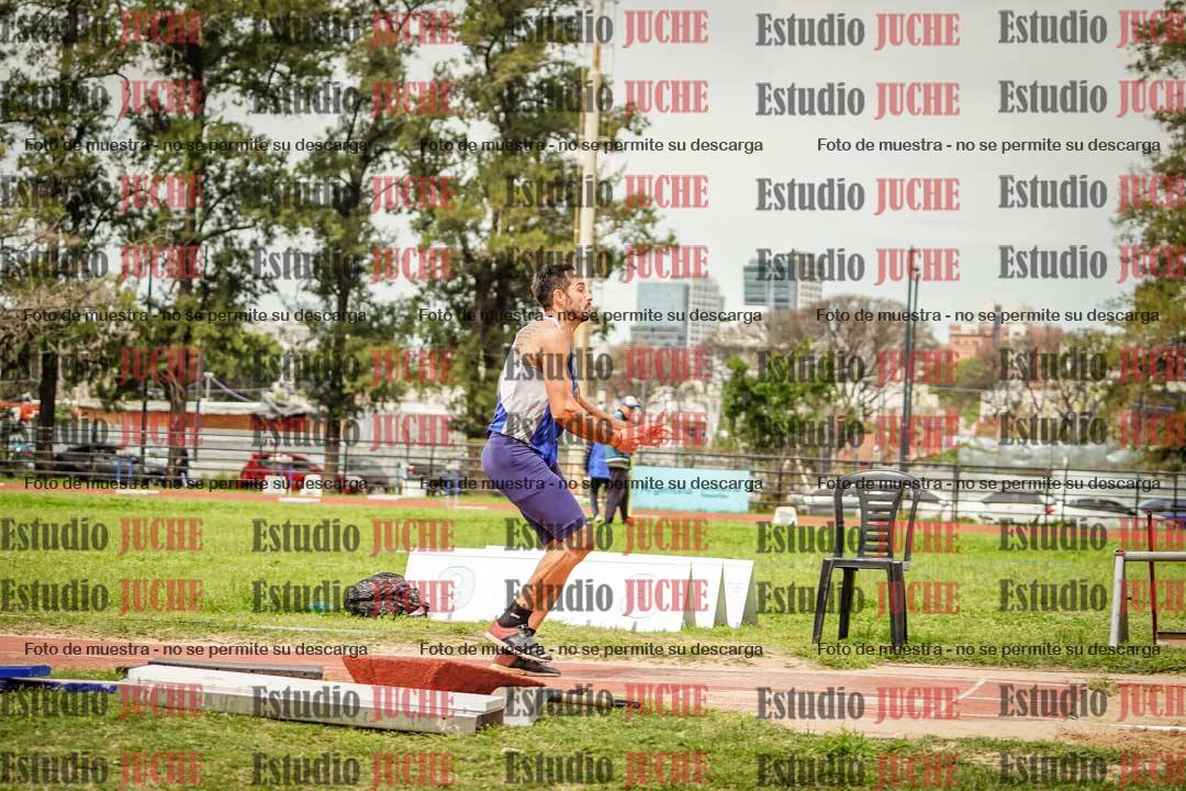 Fotos del salto triple de varones