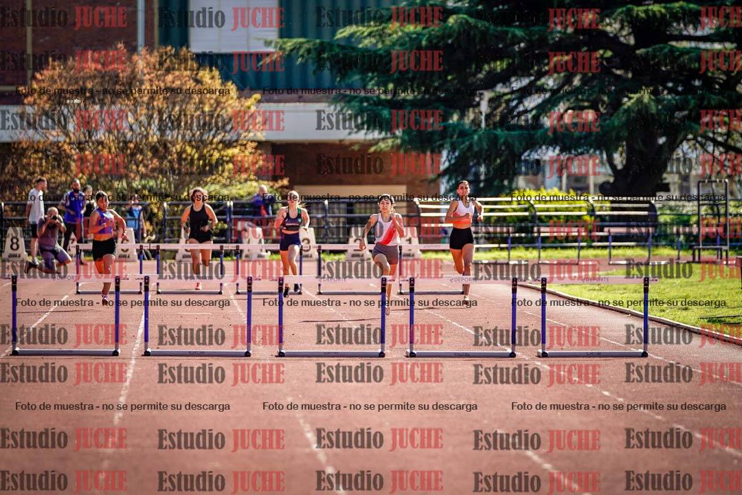 Fotos de los 400 m con vallas de mujeres