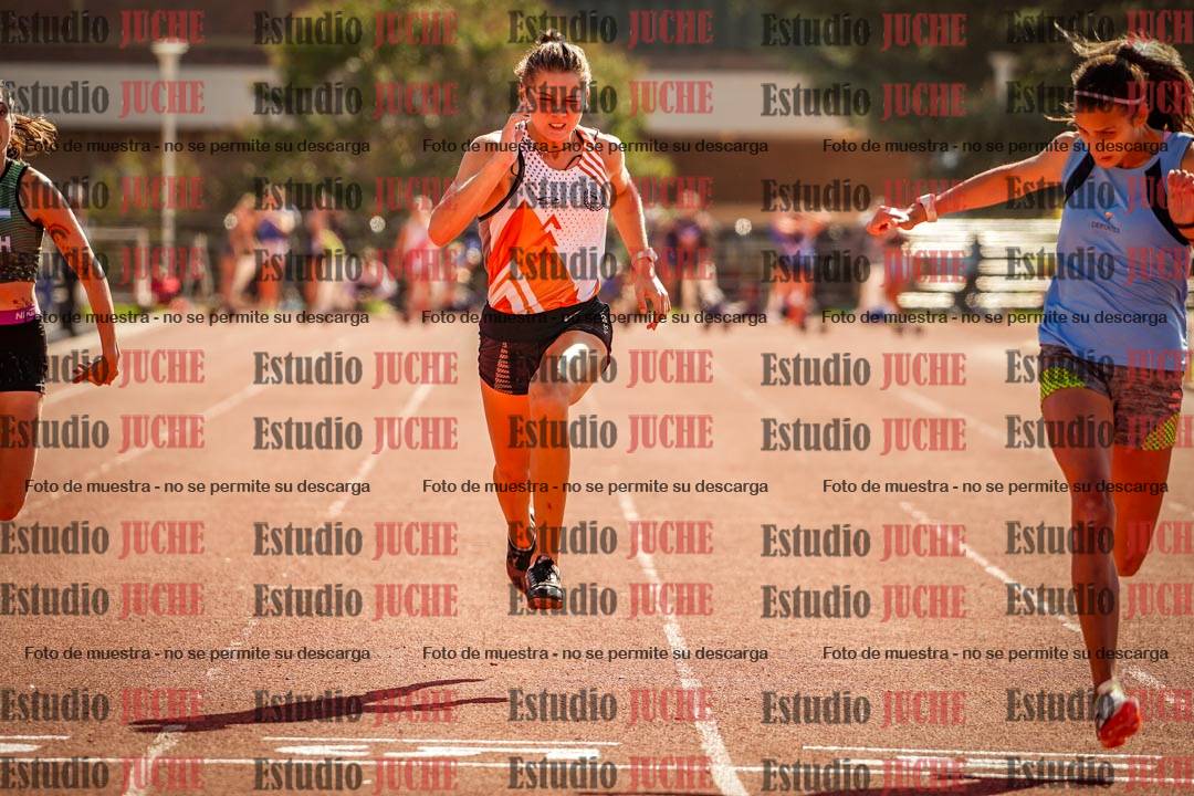 Fotos de los 100 m llanos de mujeres
