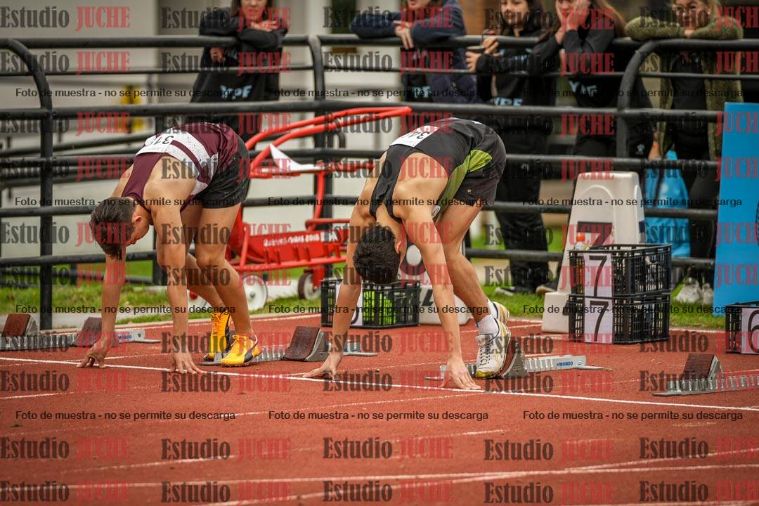 Fotos de los 110 m con vallas de varones