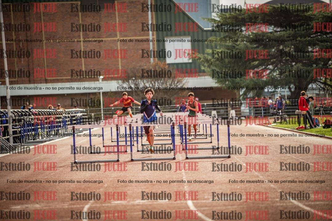Fotos de los 110 m con vallas de varones