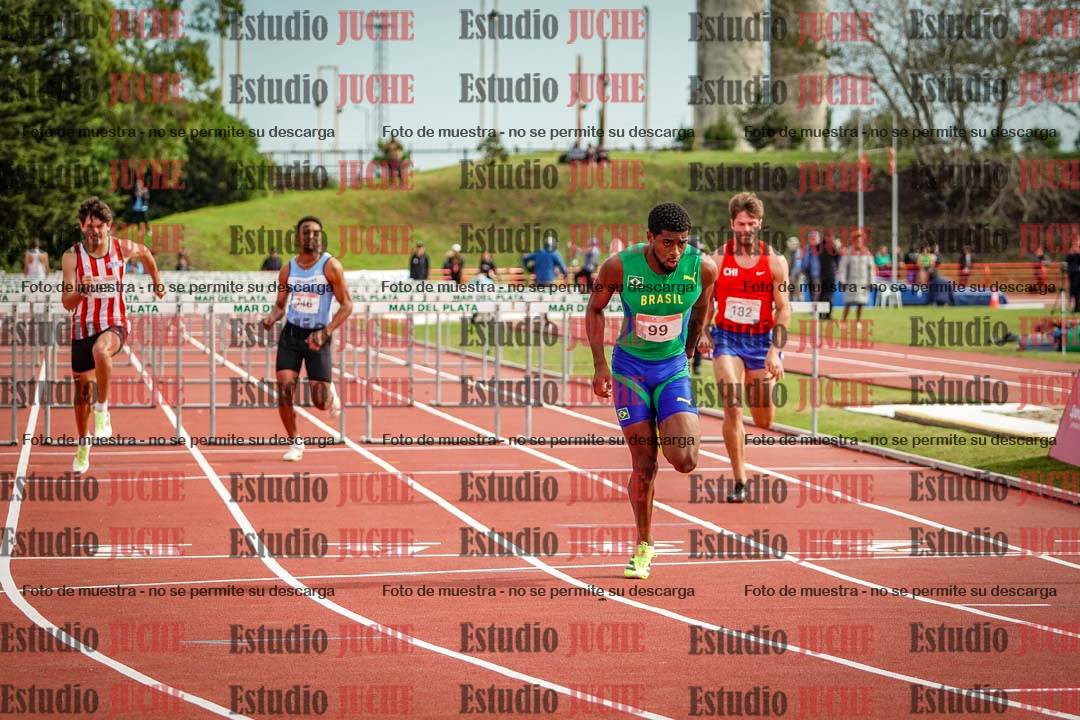 Fotos de los 110 m con vallas de varones