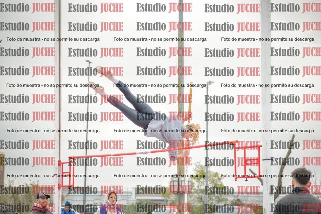 Fotos del salto con garrocha de mujeres y varones