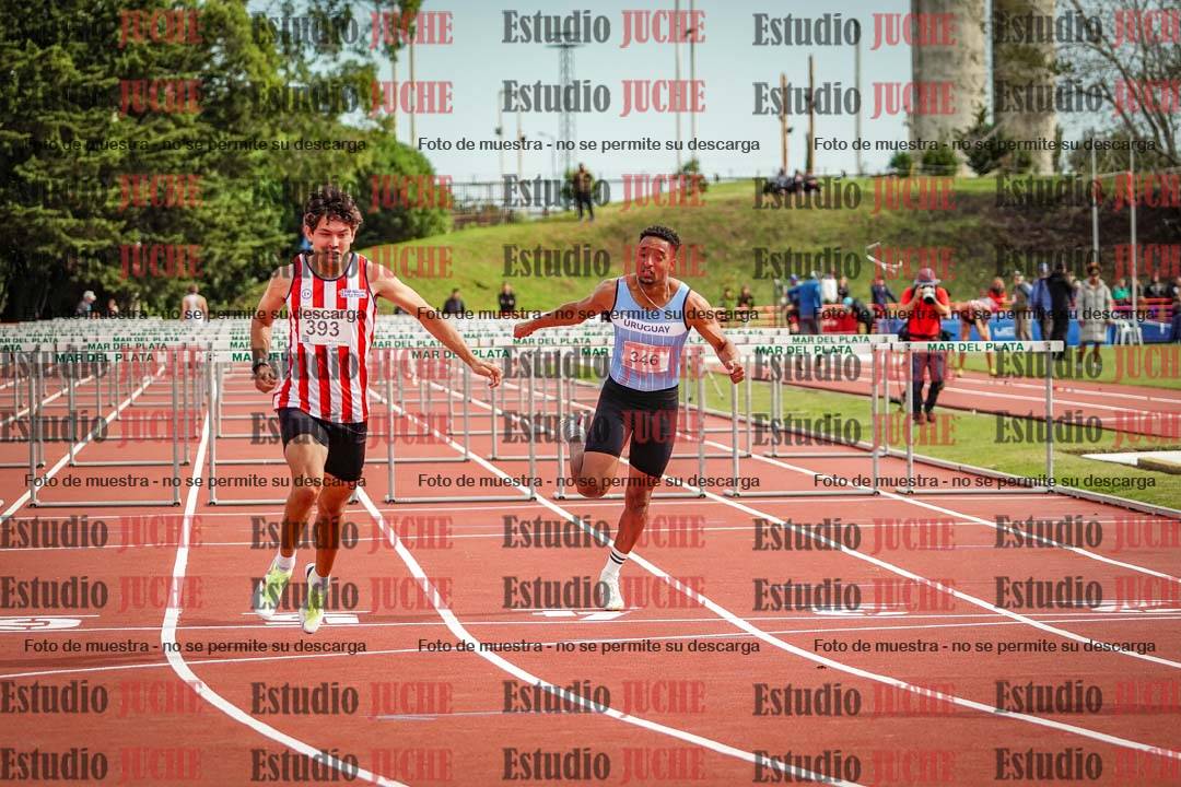 Fotos de los 110 m con vallas de varones
