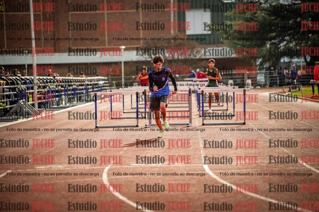 Fotos de los 110 m con vallas de varones