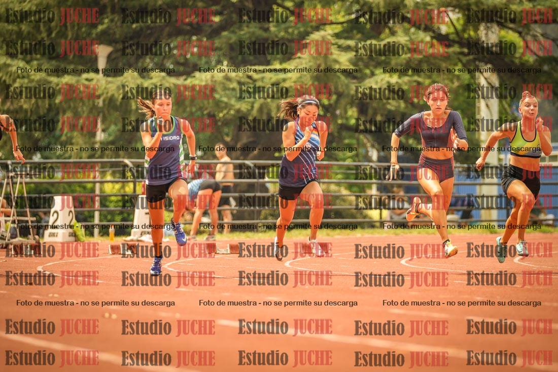 Fotos de los 100 m llanos de mujeres
