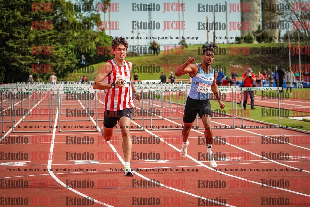Fotos de los 110 m con vallas de varones