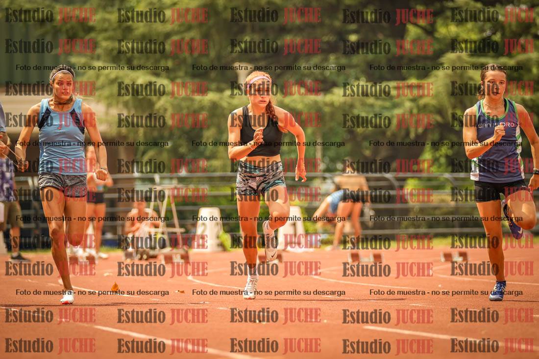 Fotos de los 100 m llanos de mujeres