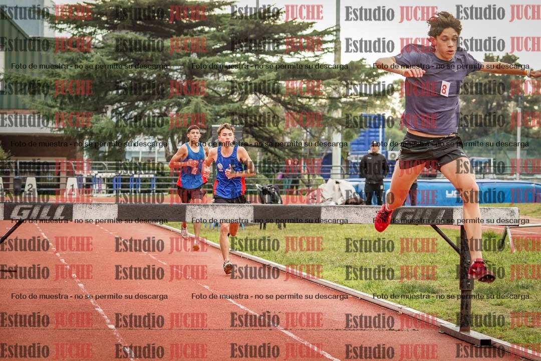 Fotos de los 3000 m con obstáculos de varones