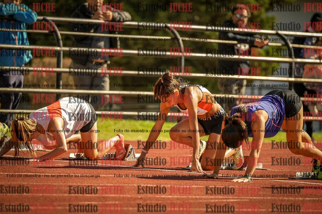 Fotos de los 100 m llanos de mujeres