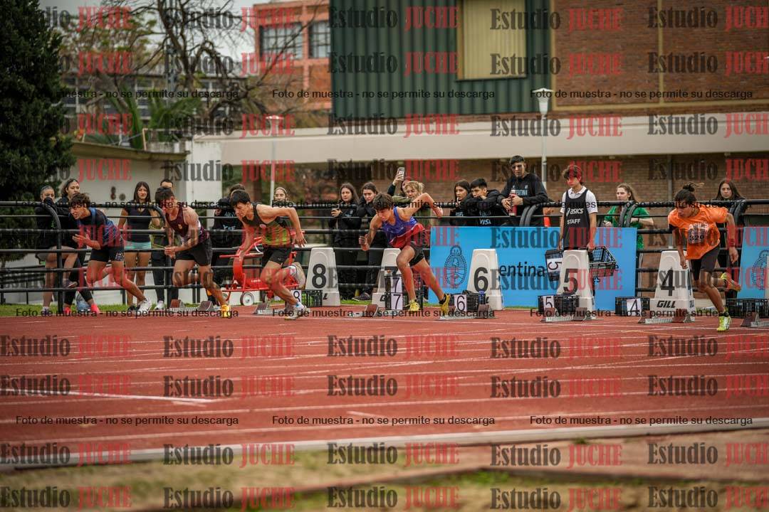 Fotos de los 110 m con vallas de varones
