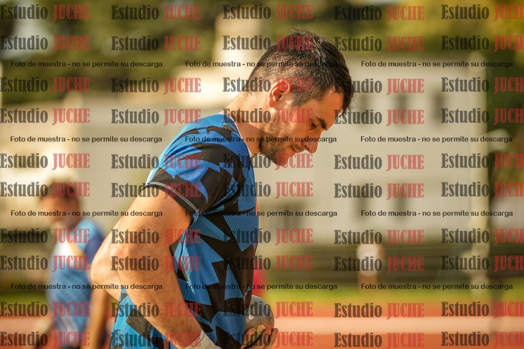 Fotos del lanzamiento de bala de varones