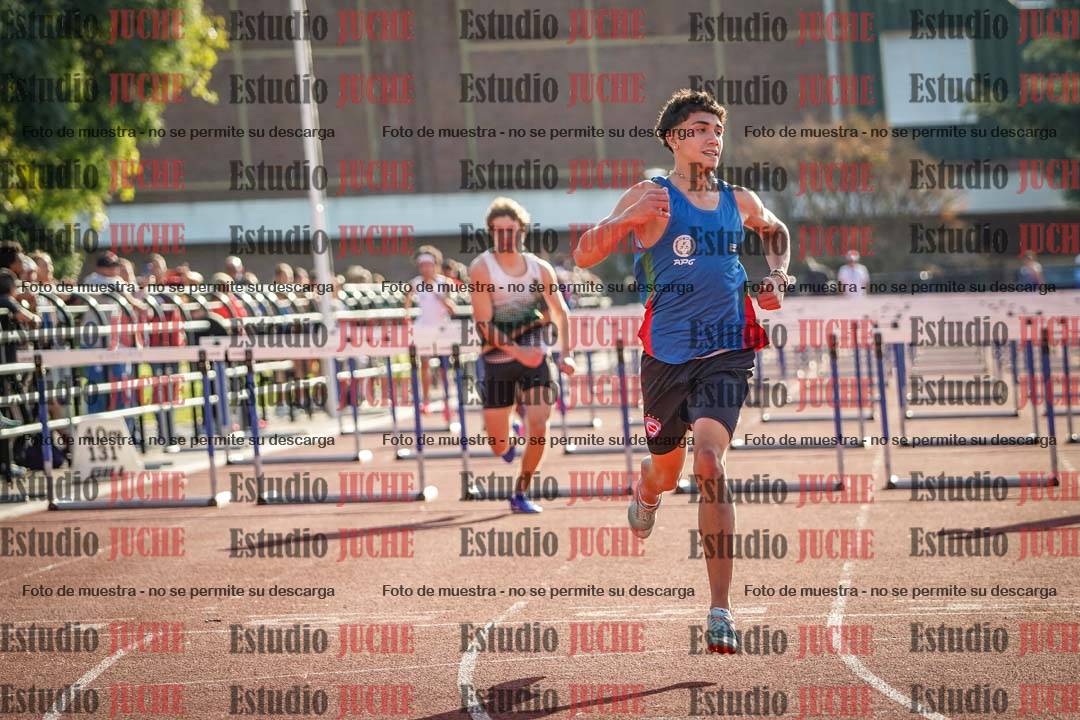Fotos de los 110 m con vallas de varones