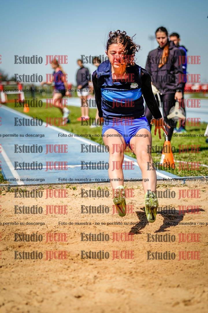 Fotos del salto en largo de mujeres - U15