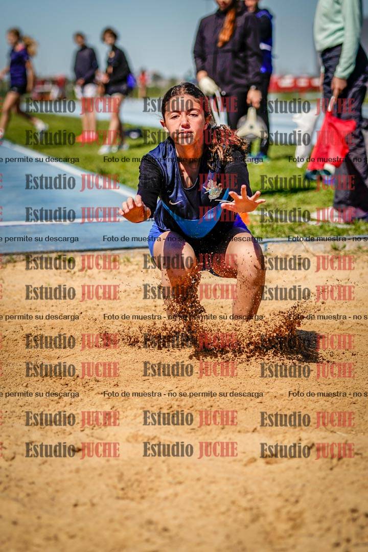 Fotos del salto en largo de mujeres - U15