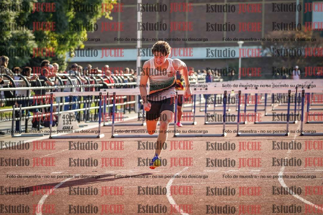 Fotos de los 110 m con vallas de varones