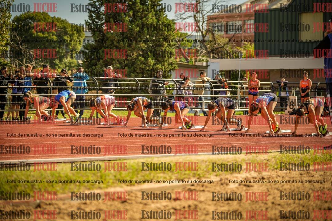 Fotos de los 100 m llanos de mujeres