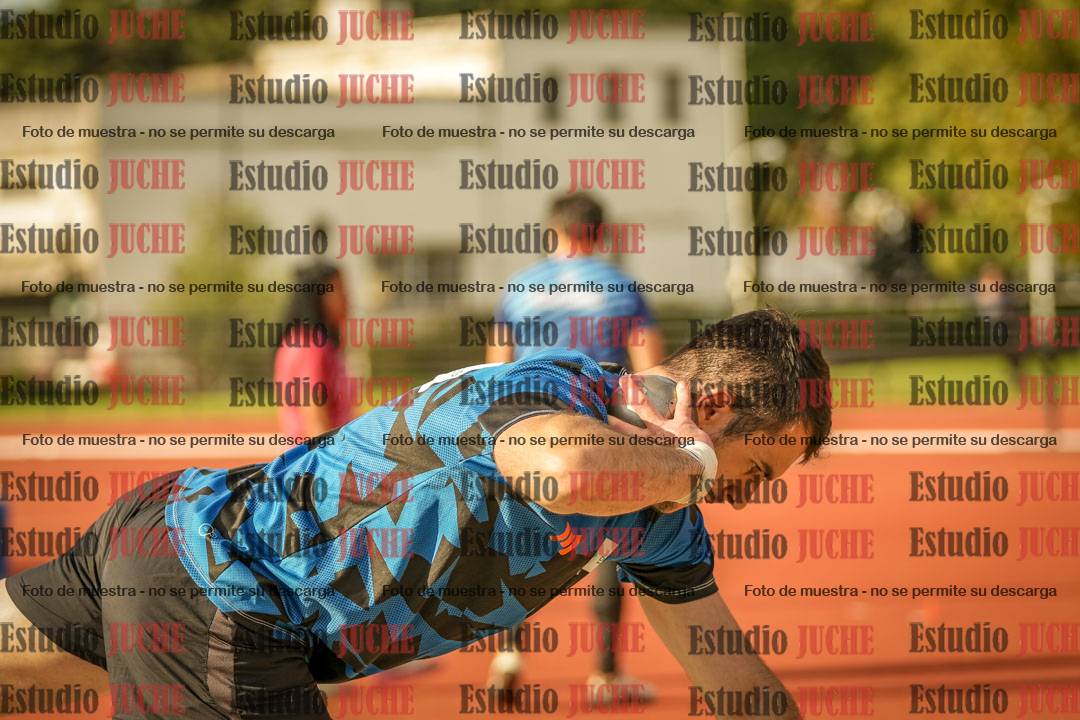 Fotos del lanzamiento de bala de varones