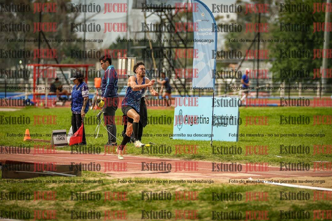 Fotos del salto triple de varones