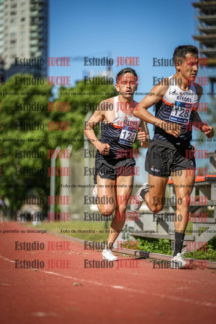 Fotos de los 10.000 m de varones - serie 1