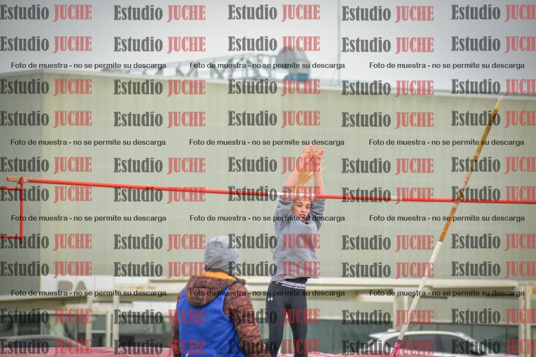 Fotos del salto con garrocha de mujeres y varones
