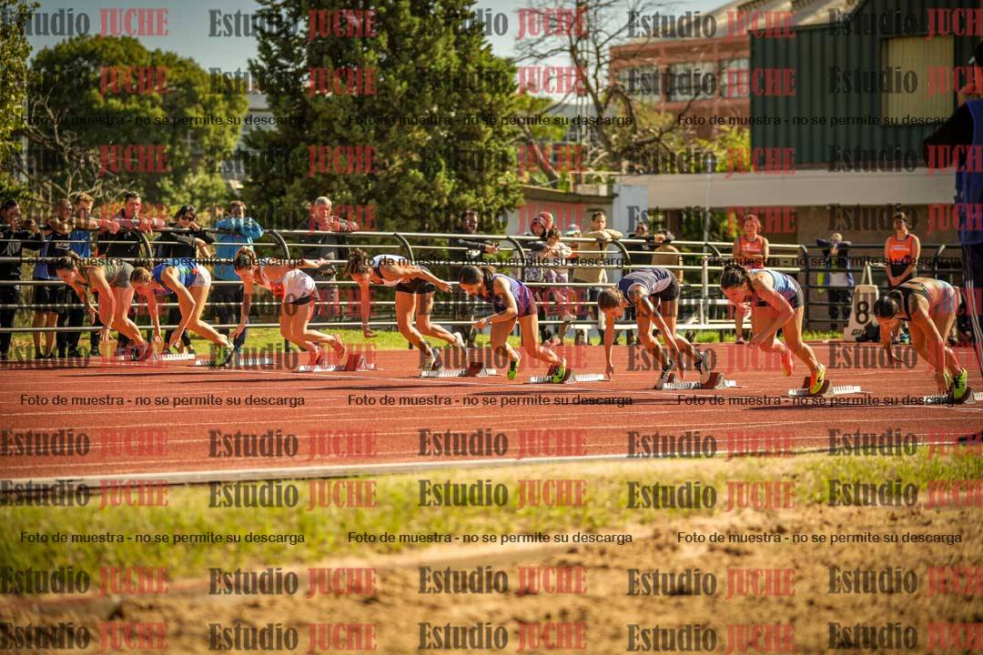 Fotos de los 100 m llanos de mujeres