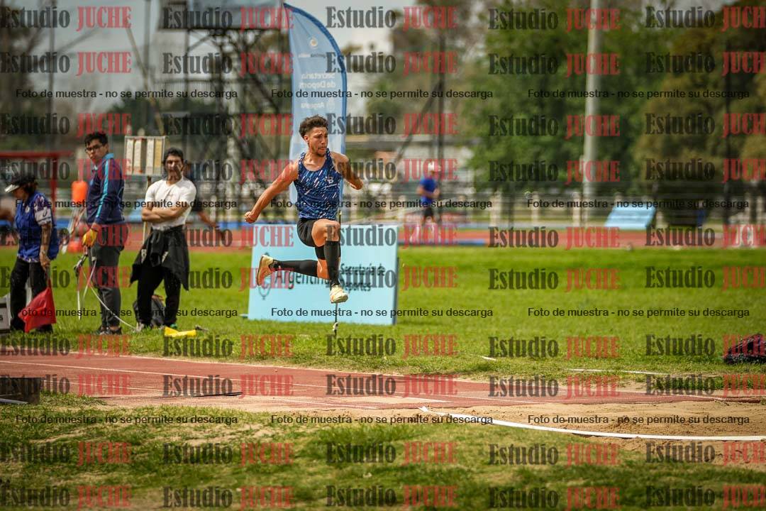 Fotos del salto triple de varones