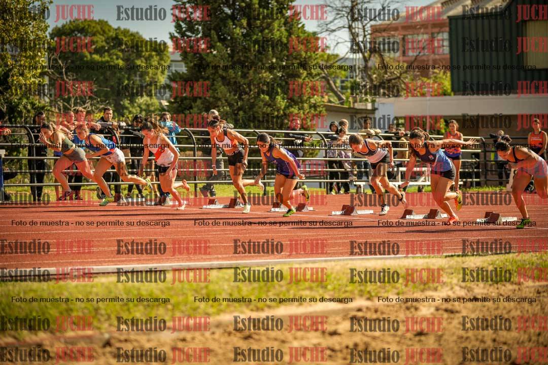 Fotos de los 100 m llanos de mujeres