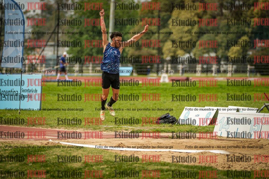 Fotos del salto triple de varones