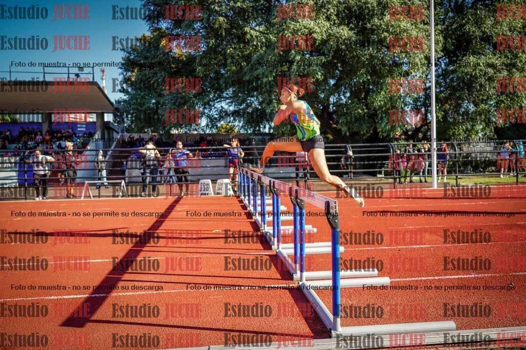 Fotos de los 400 m con vallas de mujeres