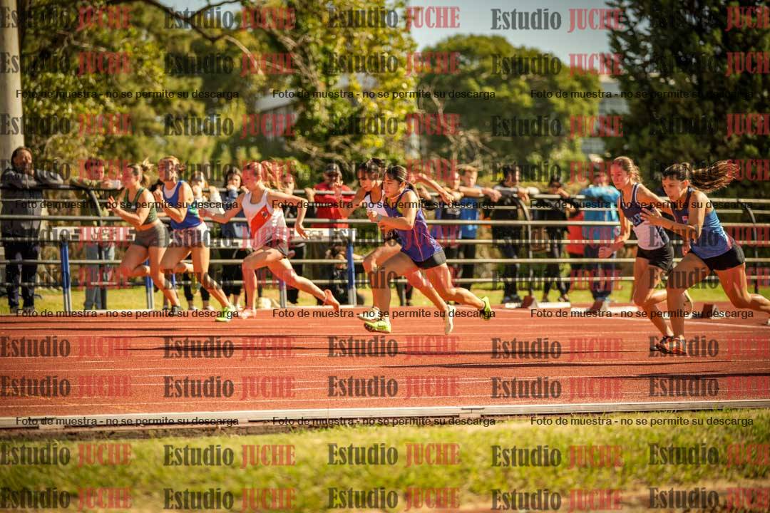 Fotos de los 100 m llanos de mujeres