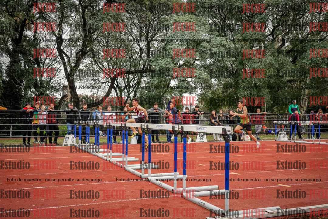 Fotos de los 110 m con vallas de varones