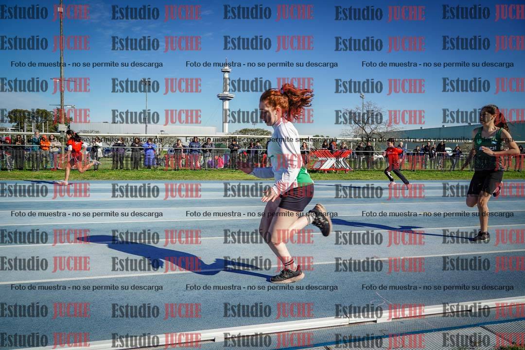 Fotos de los 80 m llanos de mujeres - U14