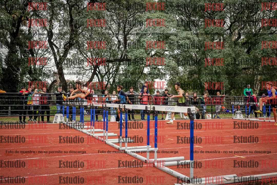 Fotos de los 110 m con vallas de varones