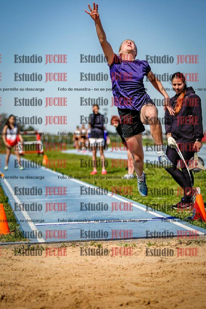 Fotos del salto en largo de mujeres - U15