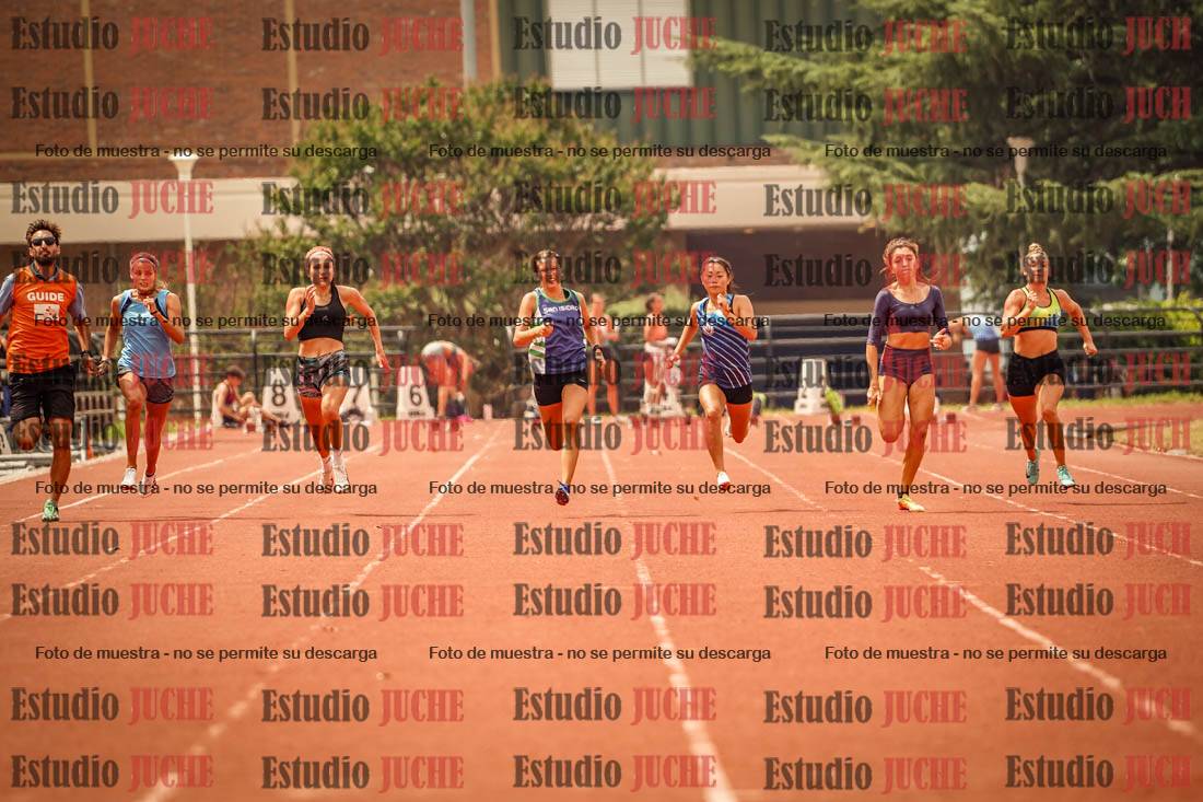 Fotos de los 100 m llanos de mujeres