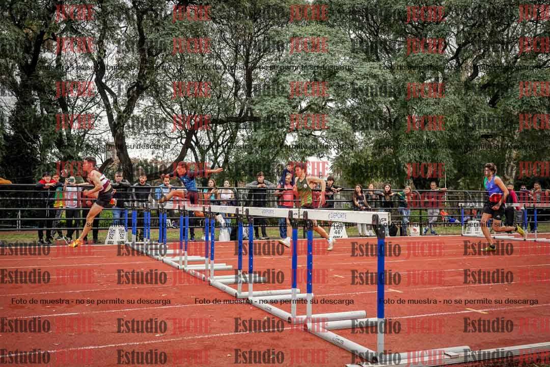Fotos de los 110 m con vallas de varones
