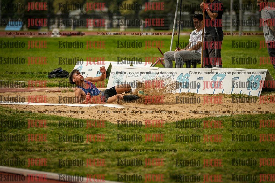 Fotos del salto triple de varones