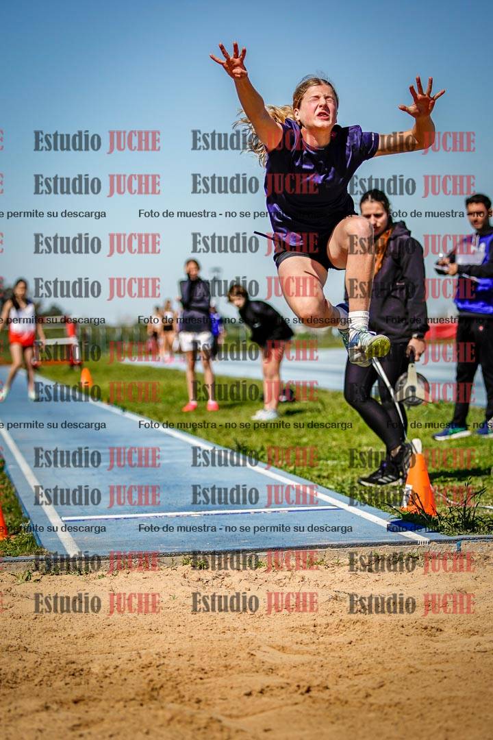 Fotos del salto en largo de mujeres - U15