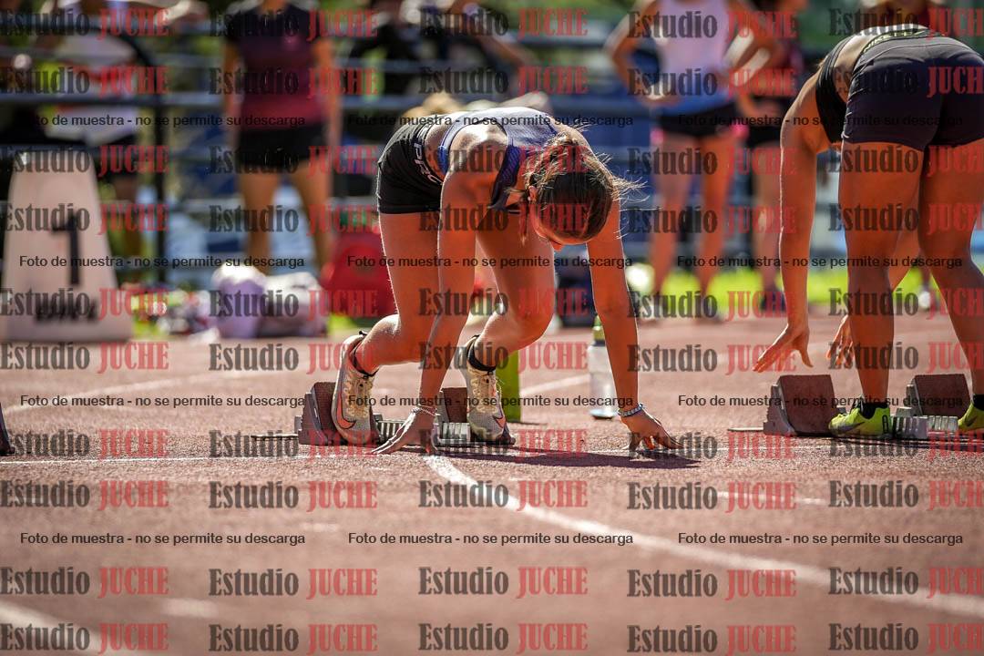 Fotos de los 100 m llanos de mujeres